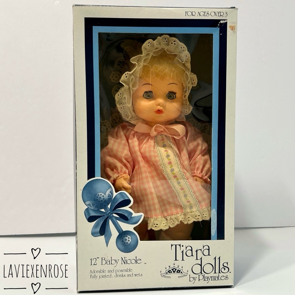 🆕 1987 Tiara Dolls Nicole and Her Playmate